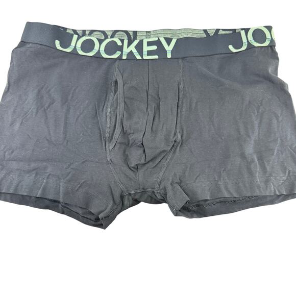 Jockey Other - Jockey Men's Underwear ActiveStretch 4" Boxer Brief Navy Blue Size Large